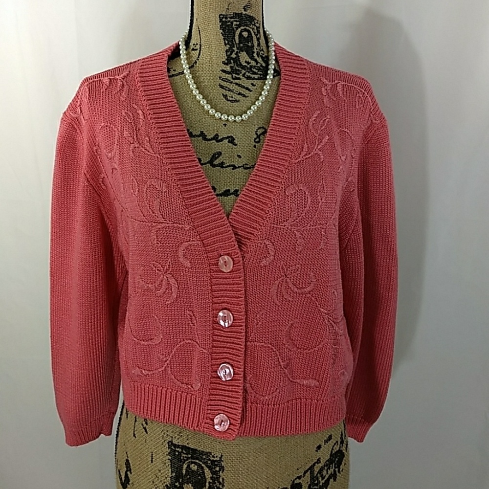 OBR front embroidered Cardigan Size M
